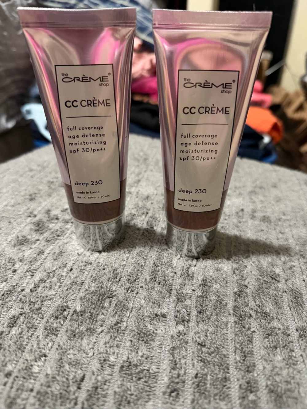 The Crème Shop CC Crème SPF 30 - Deep 230 (Pink Packaging)
